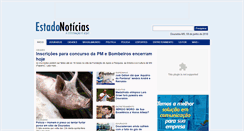 Desktop Screenshot of estadonoticias.com.br